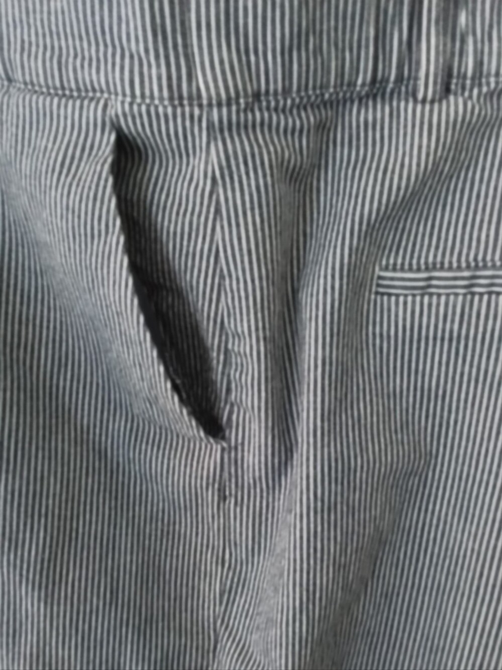 Pin Stripe Cotton Pants
